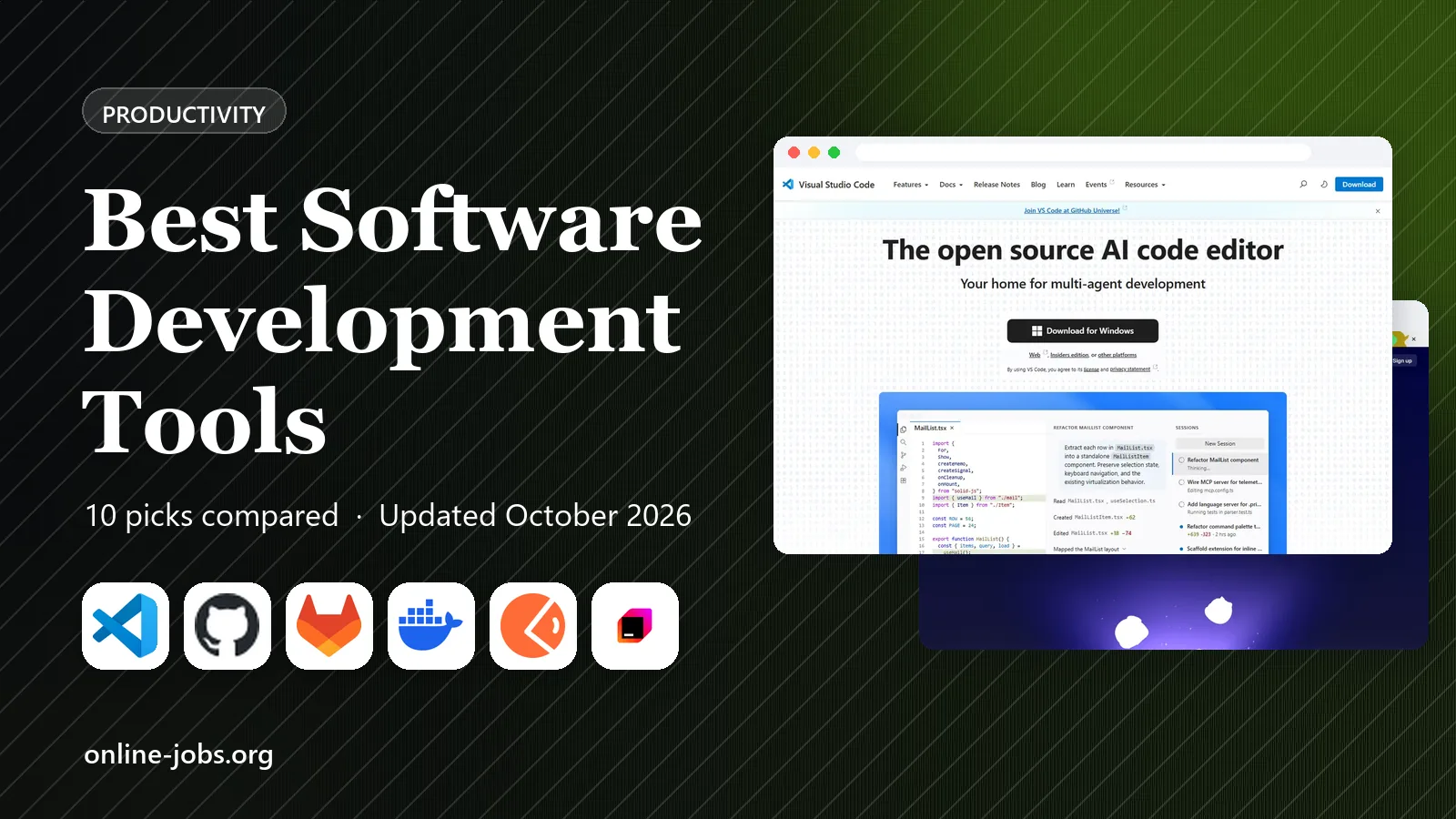 Best Software Development Tools in 2026: 10 Tools Compared