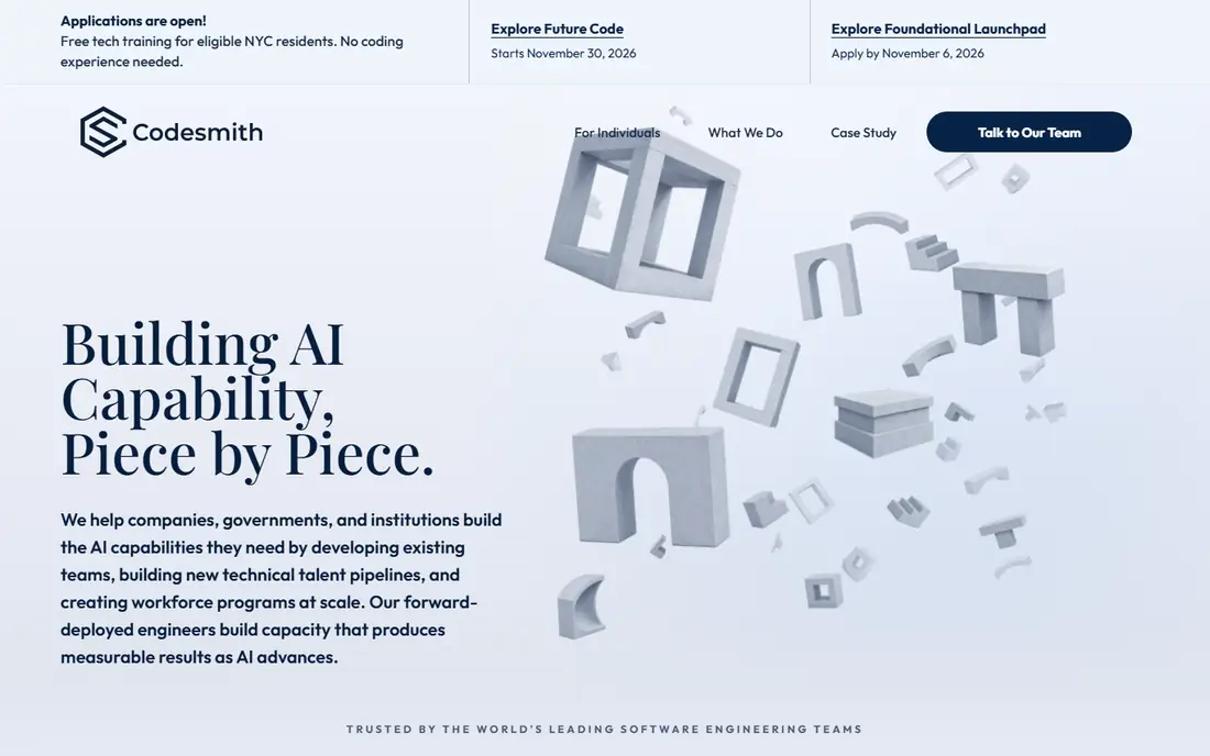 Codesmith website