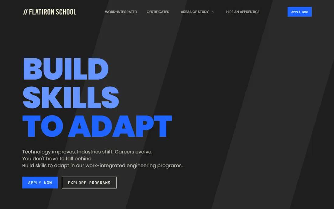 Flatiron School website