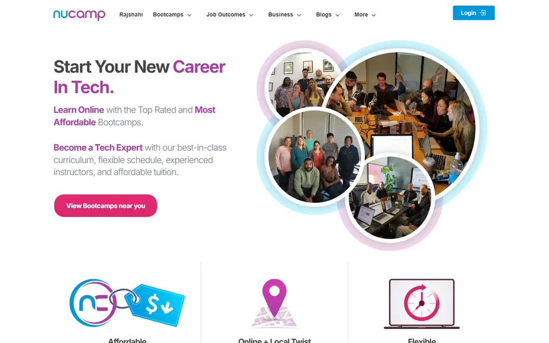 Nucamp website