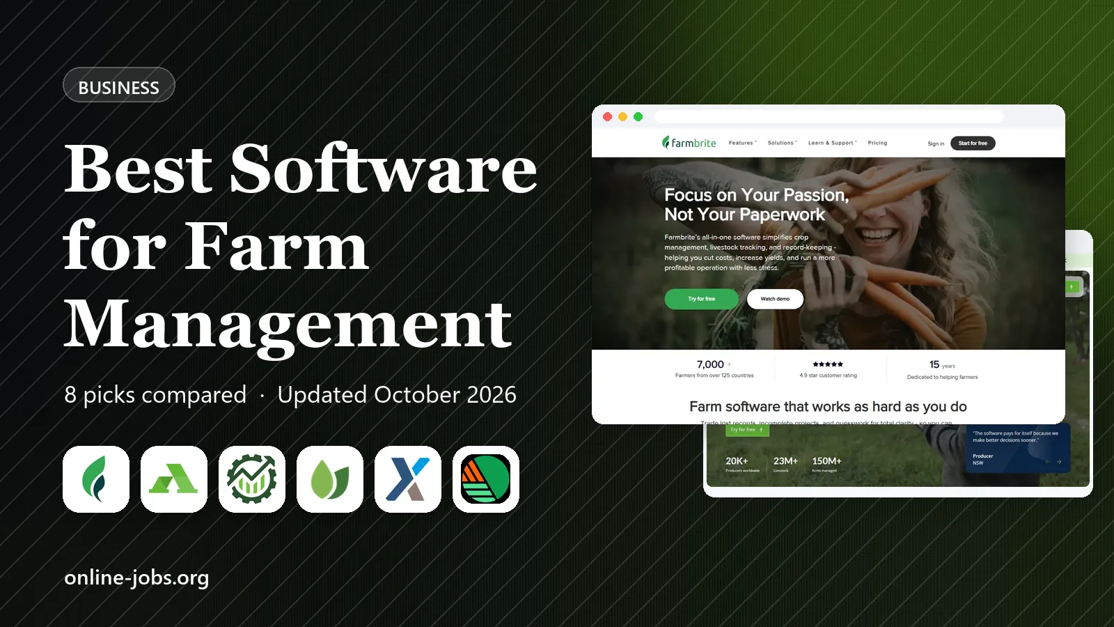 Best Software for Farm Management in 2026: 8 Tools Compared