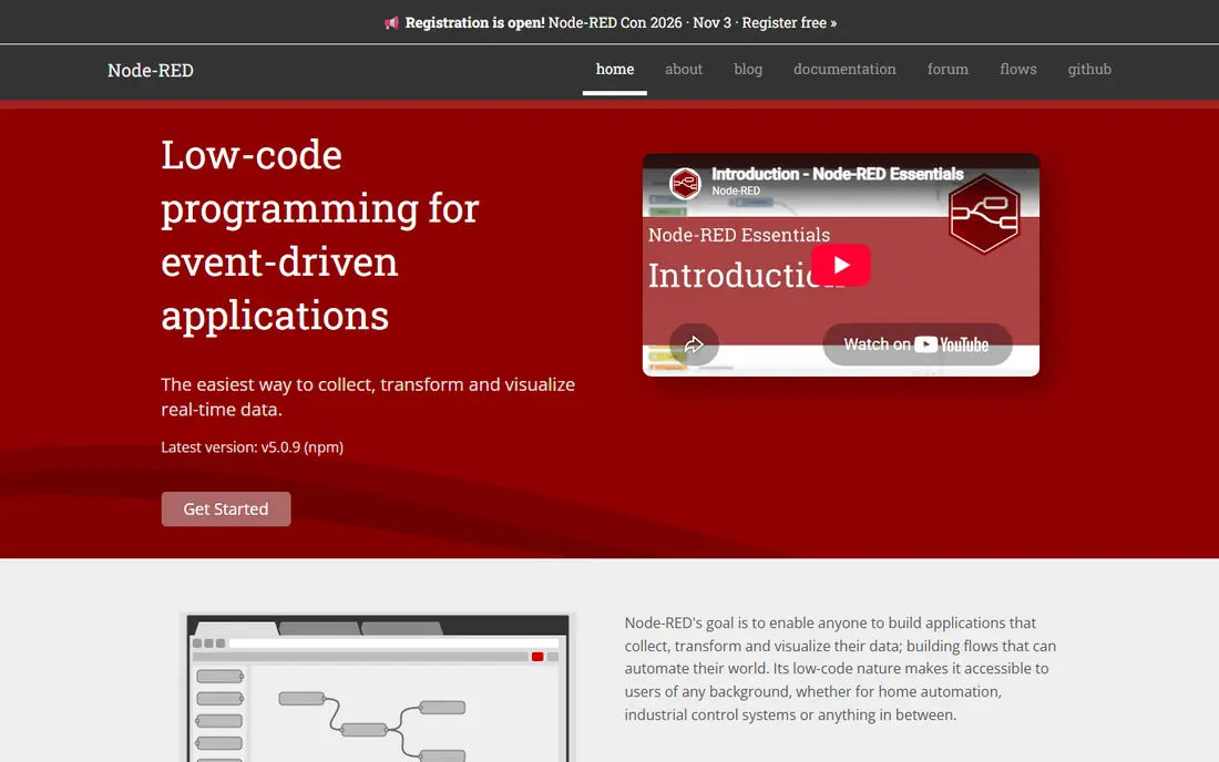 Node-RED website