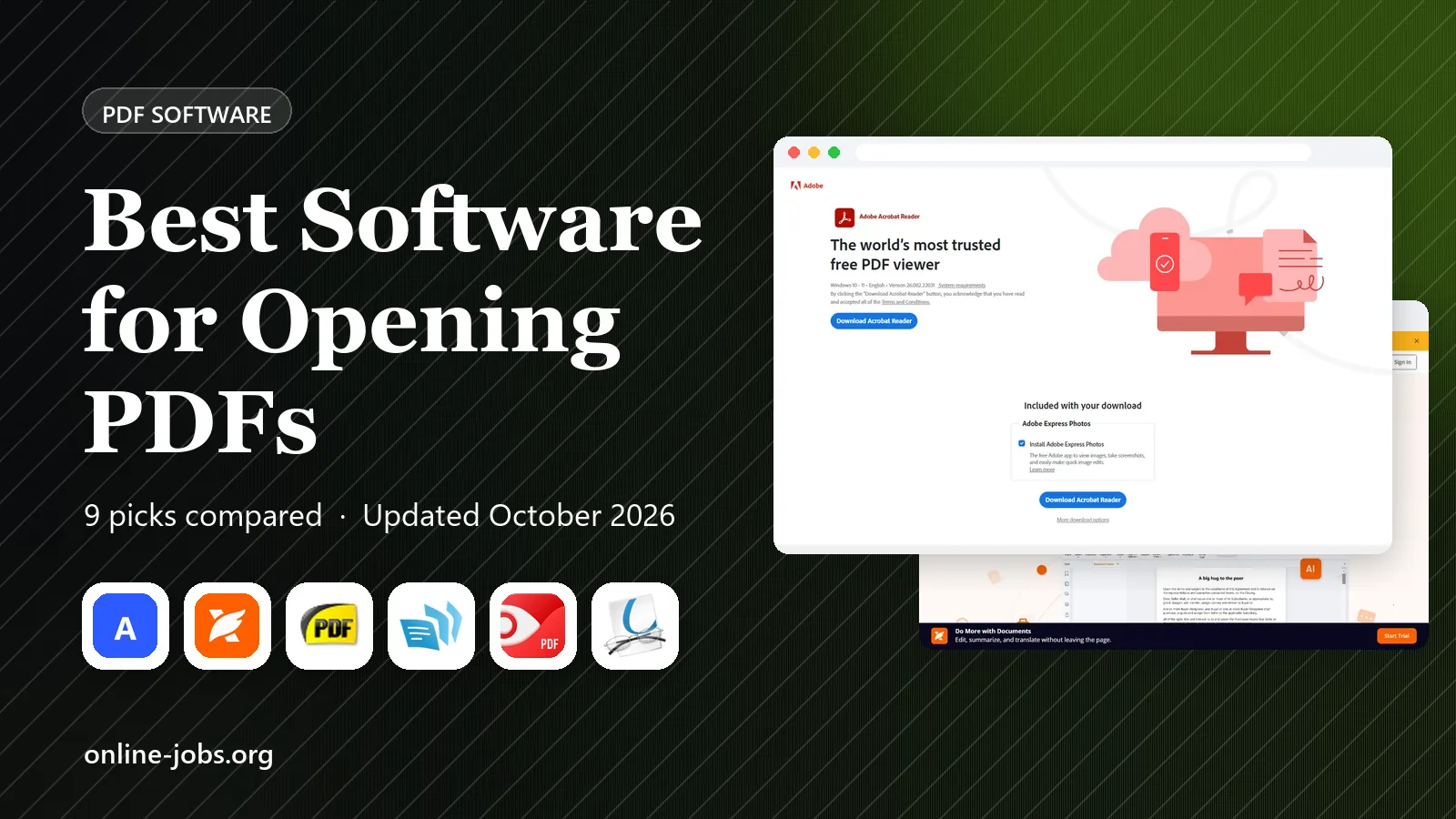 Best Software for Opening PDFs in 2026: 9 Apps Compared