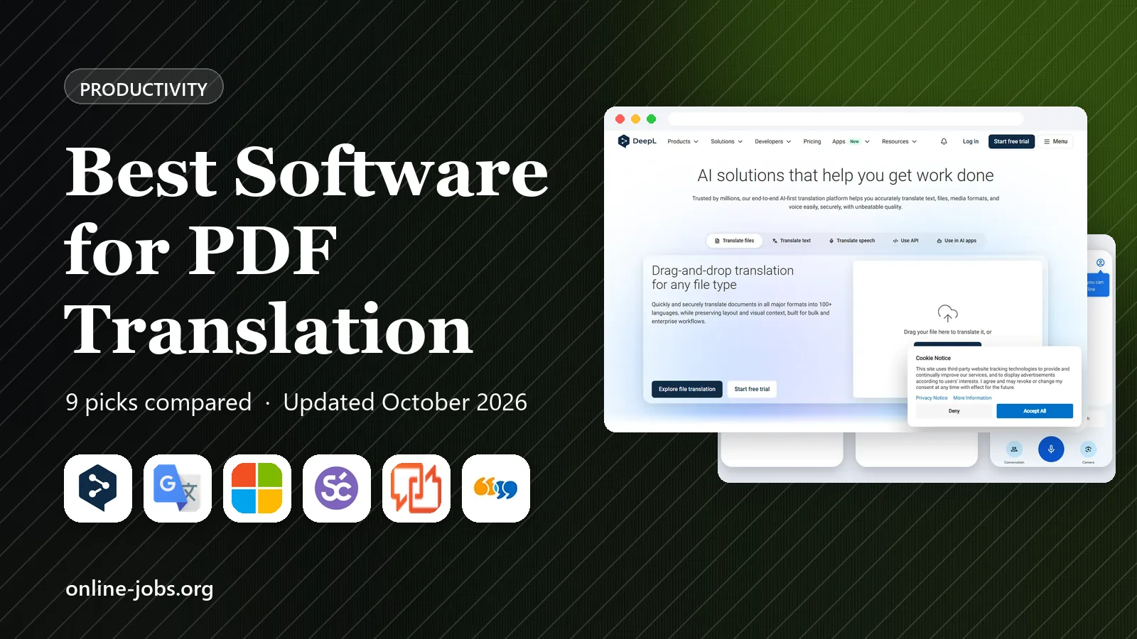 Best Software for PDF Translation in 2026: 9 Tools Compared