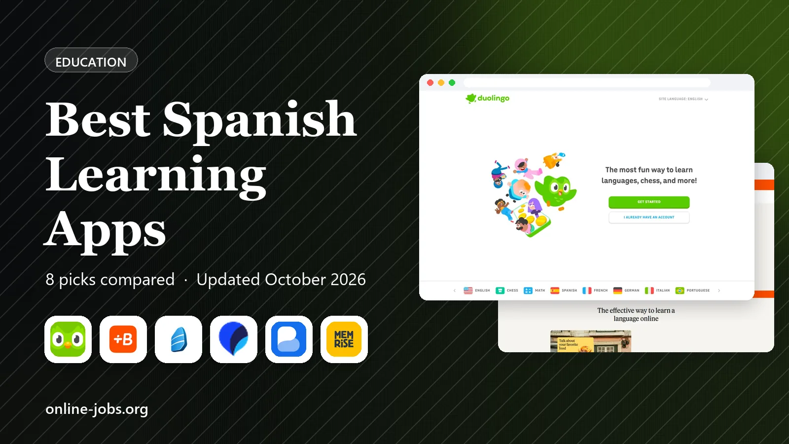 Best Spanish Learning Apps in 2026: 8 Apps Compared