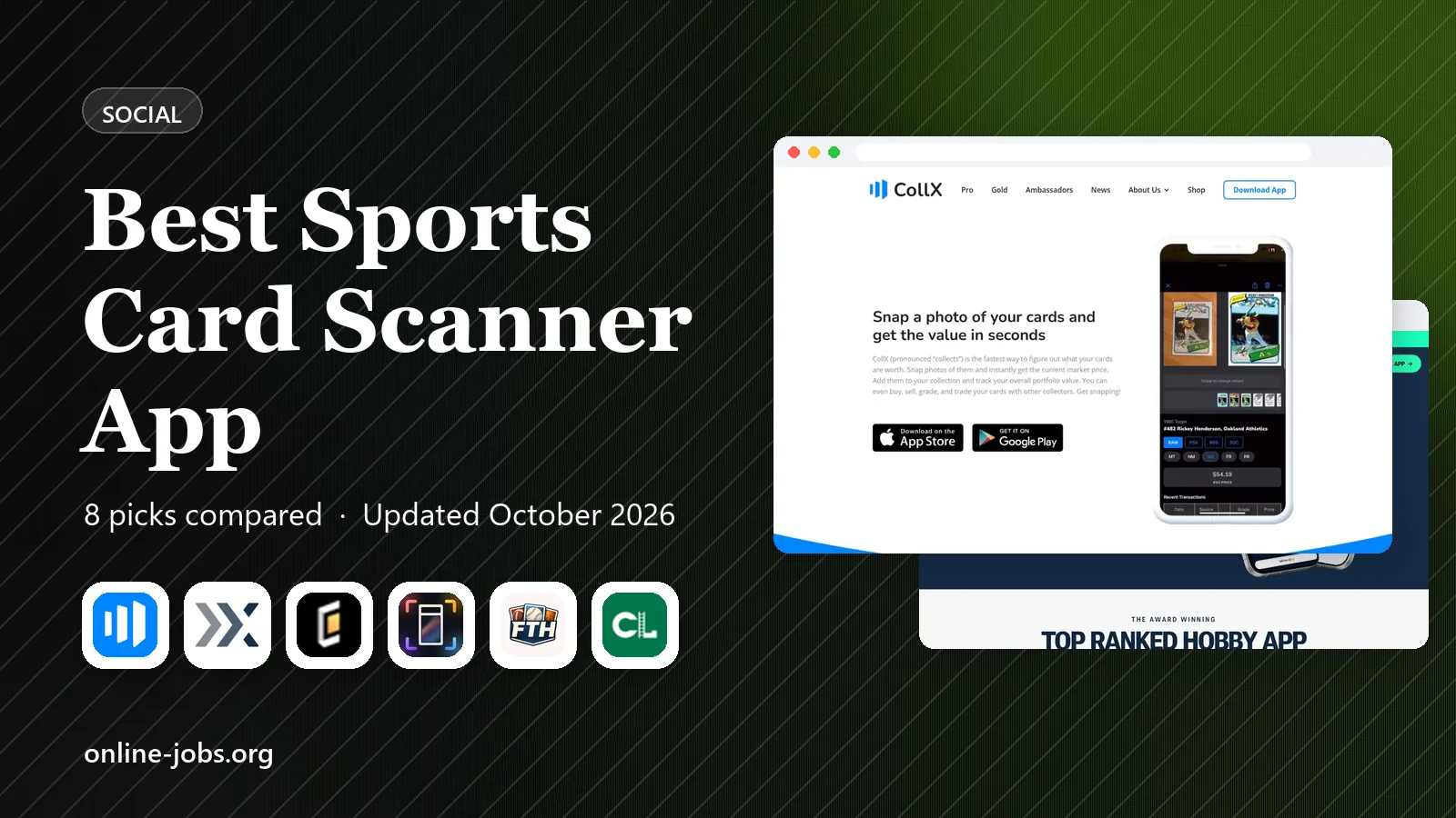Best Sports Card Scanner App in 2026: 8 Products Compared