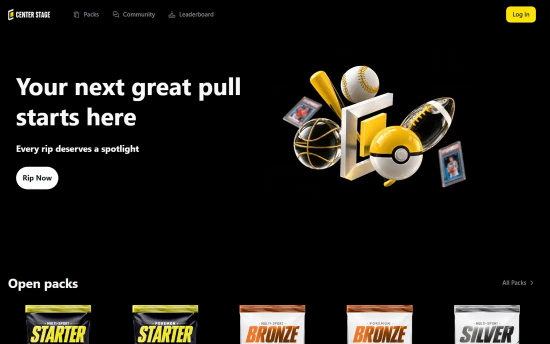 Center Stage website