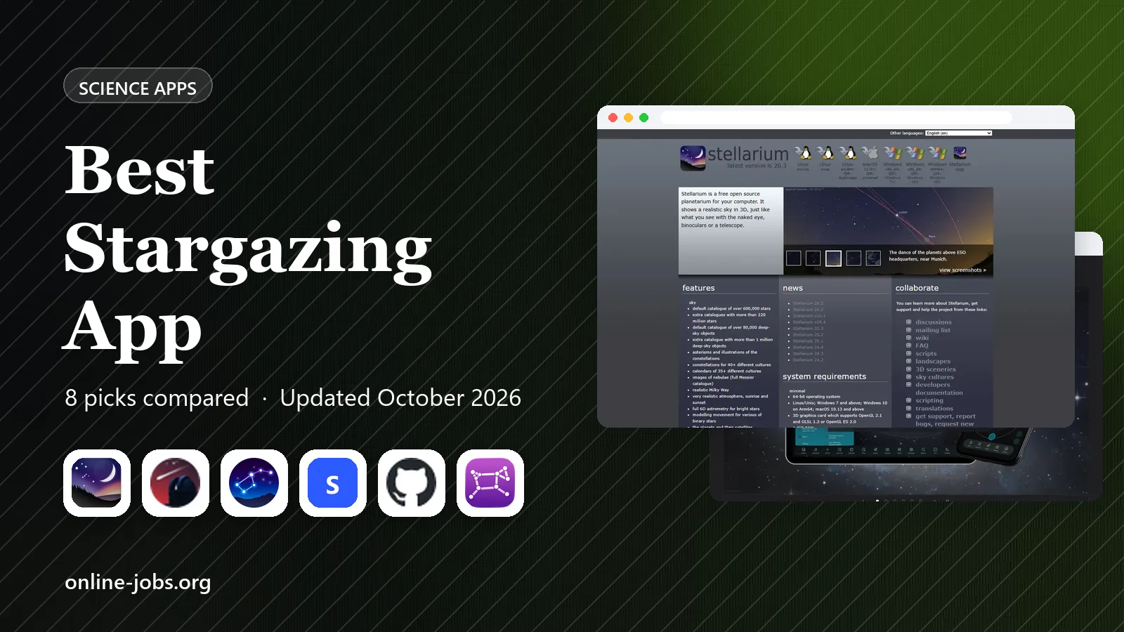 Best Stargazing App in 2026: 8 Compared