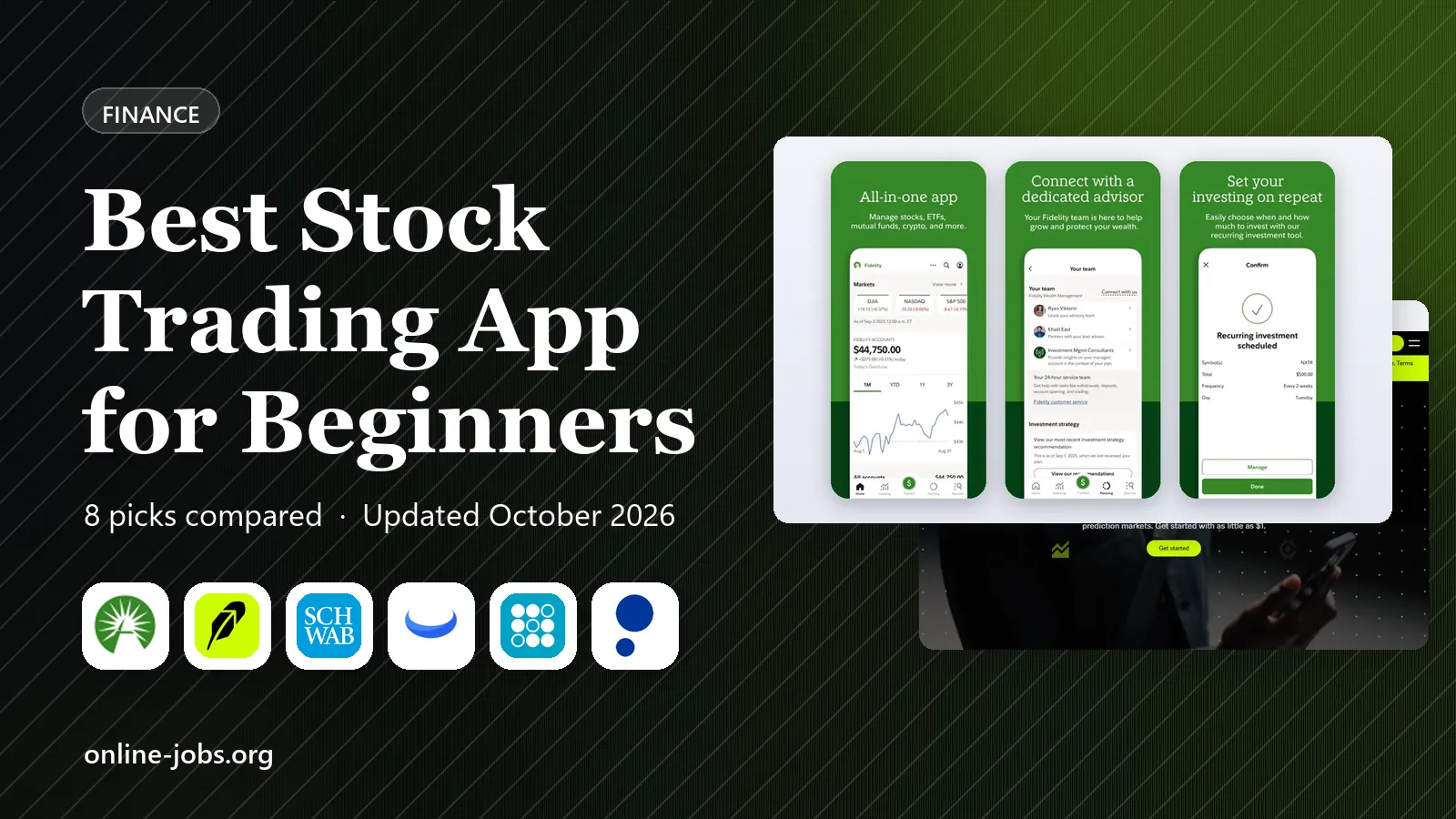 Best Stock Trading App for Beginners in 2026: 8 Apps Compared