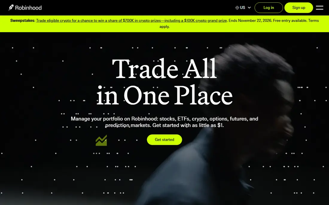 Robinhood website