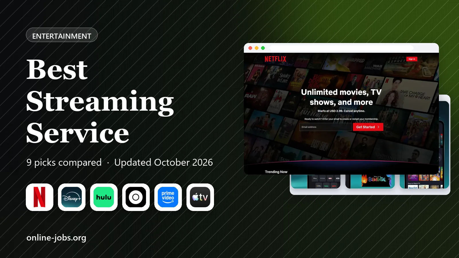 Best Streaming Service in 2026: 9 Services Compared