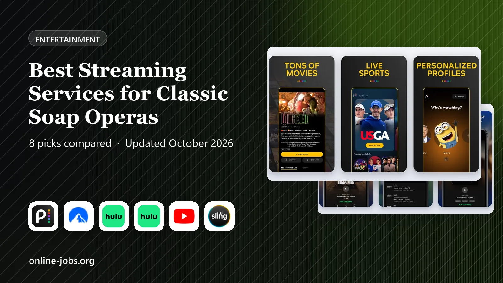 Best Streaming Services for Classic Soap Operas in 2026: 8 Services Compared