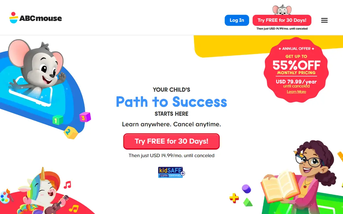 ABCmouse website