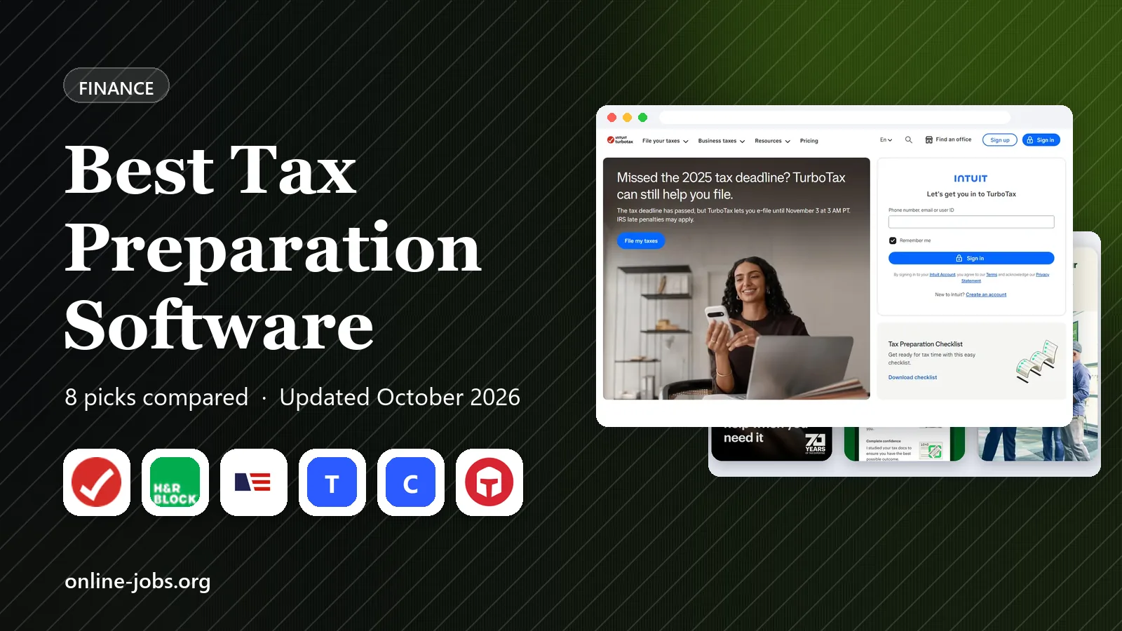 Best Tax Preparation Software in 2026: 8 Tools Compared