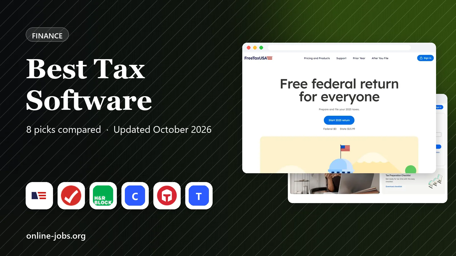 Best Tax Software in 2026: 8 Tax Tools Compared