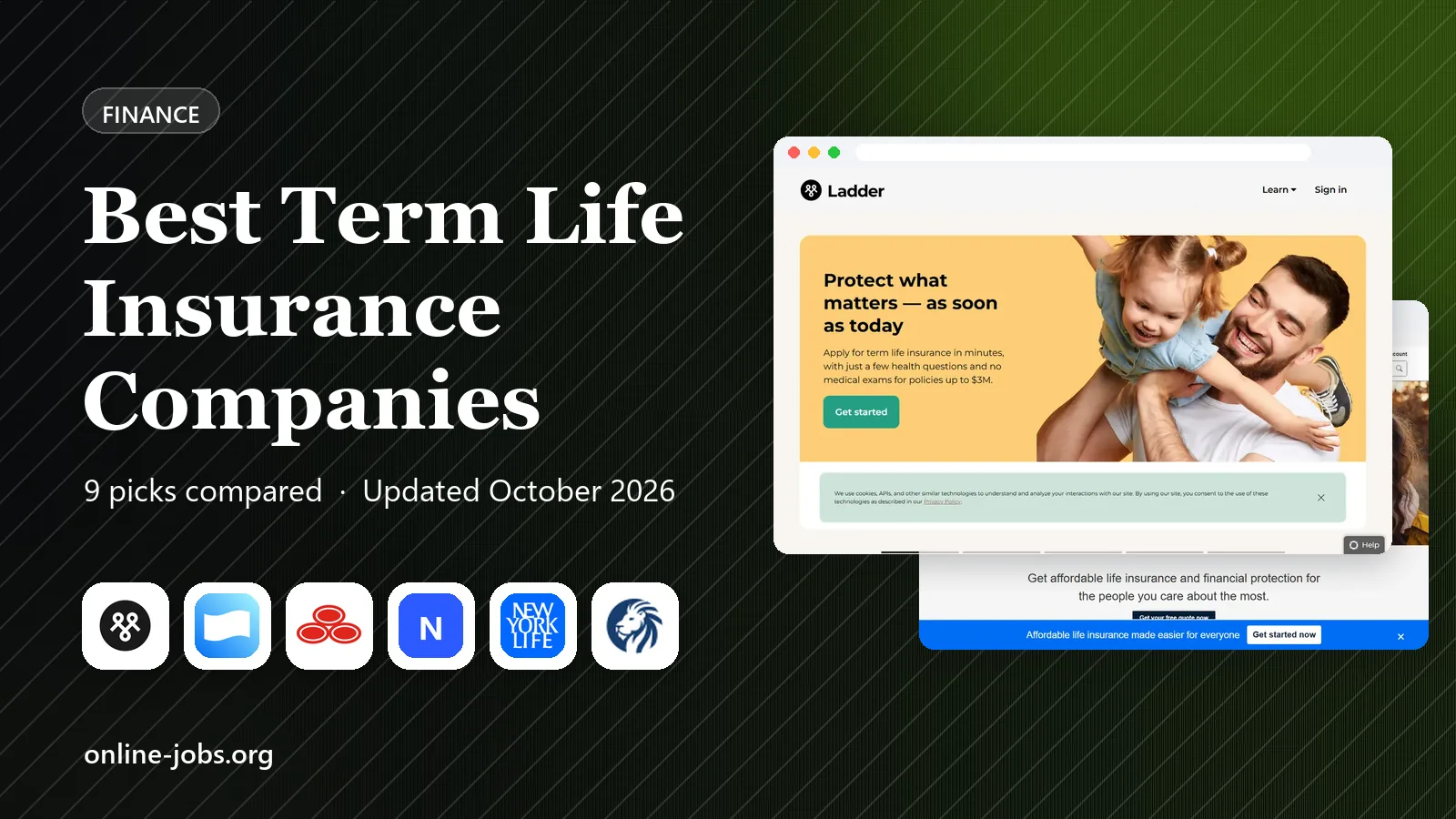 Best Term Life Insurance Companies in 2026: 9 Options Compared