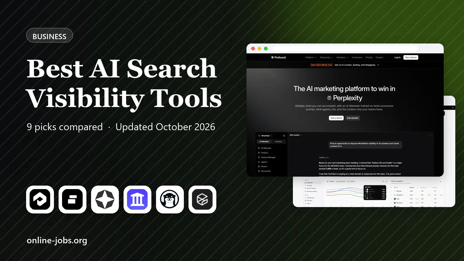Best AI Search Visibility Tools in 2026: 9 Tools Compared