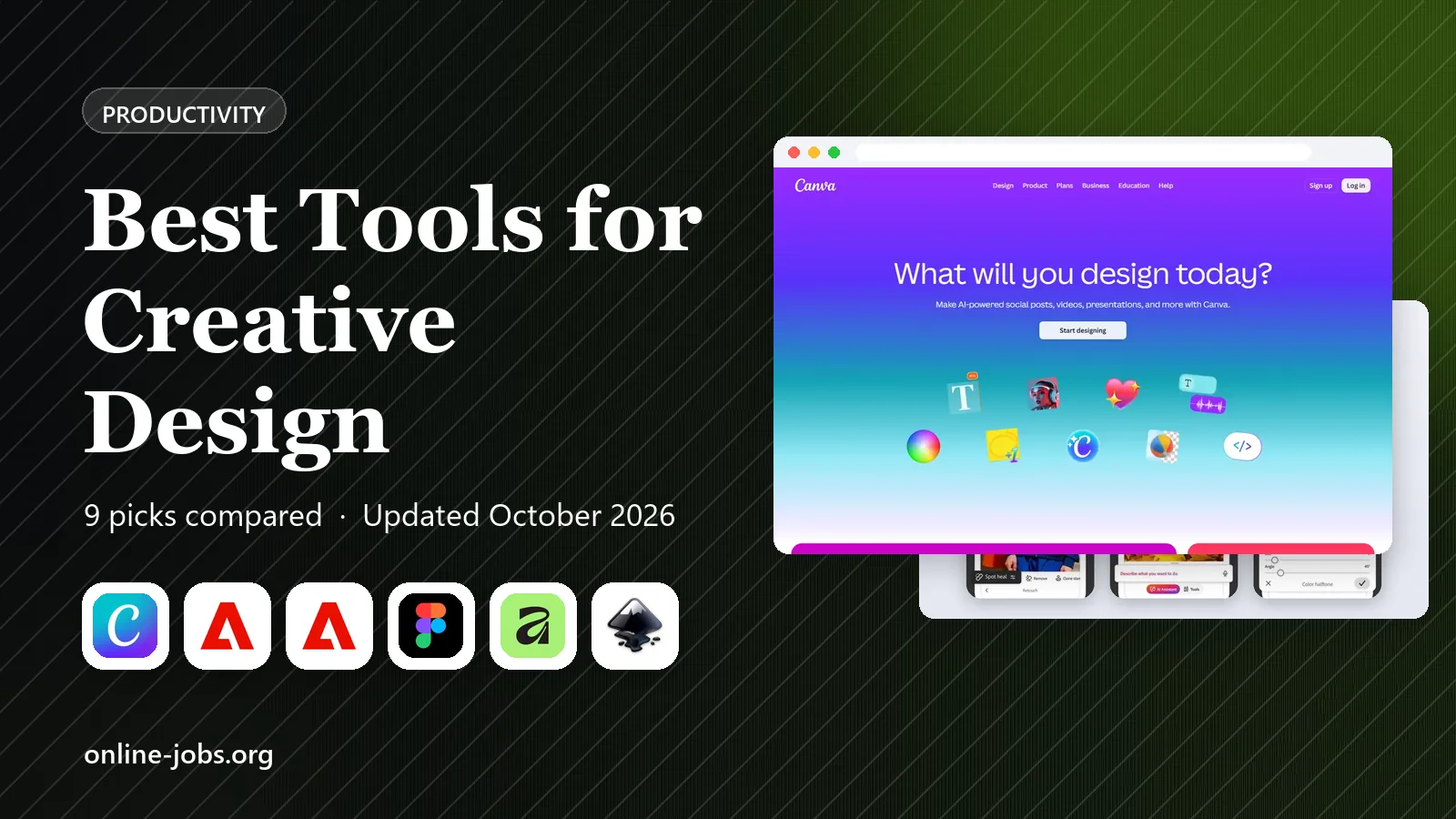 Best Tools for Creative Design in 2026: 9 Tools Compared