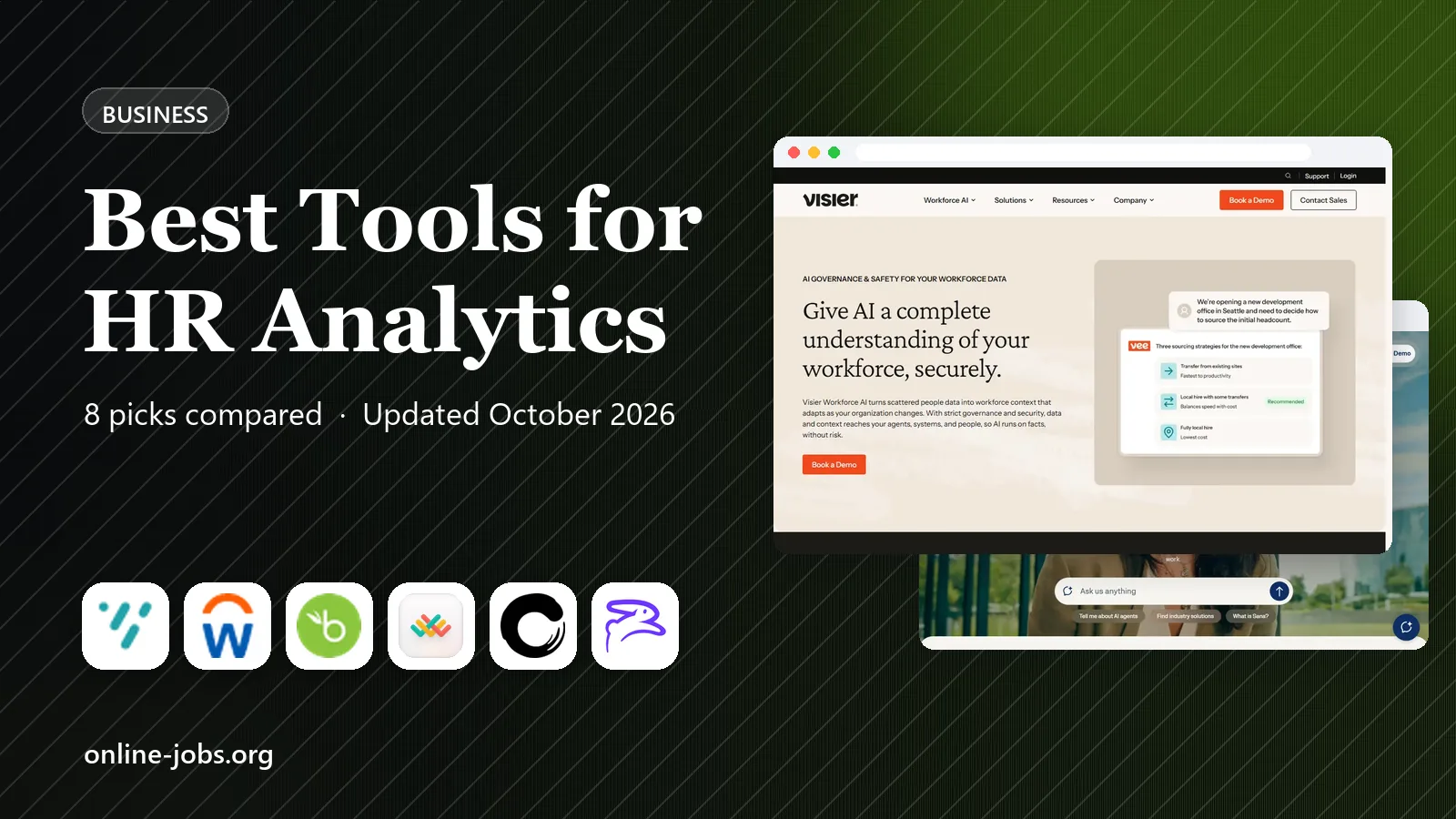Best Tools for HR Analytics in 2026: 8 Tools Compared