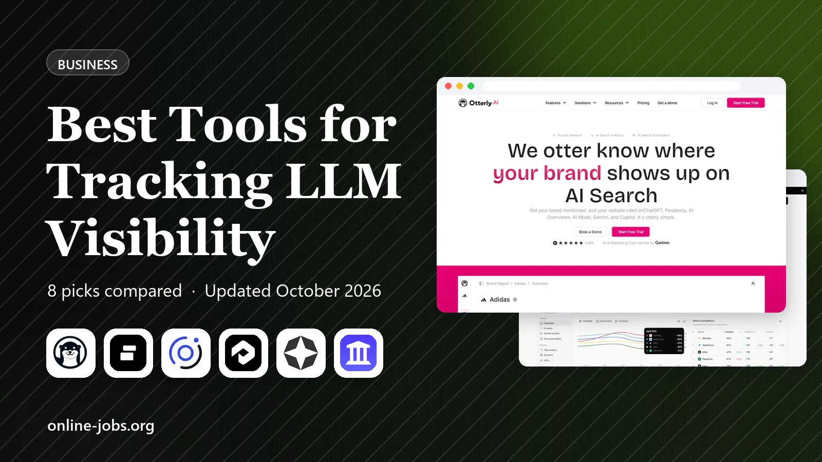 Best Tools for Tracking LLM Visibility in 2026: 8 Tools Compared