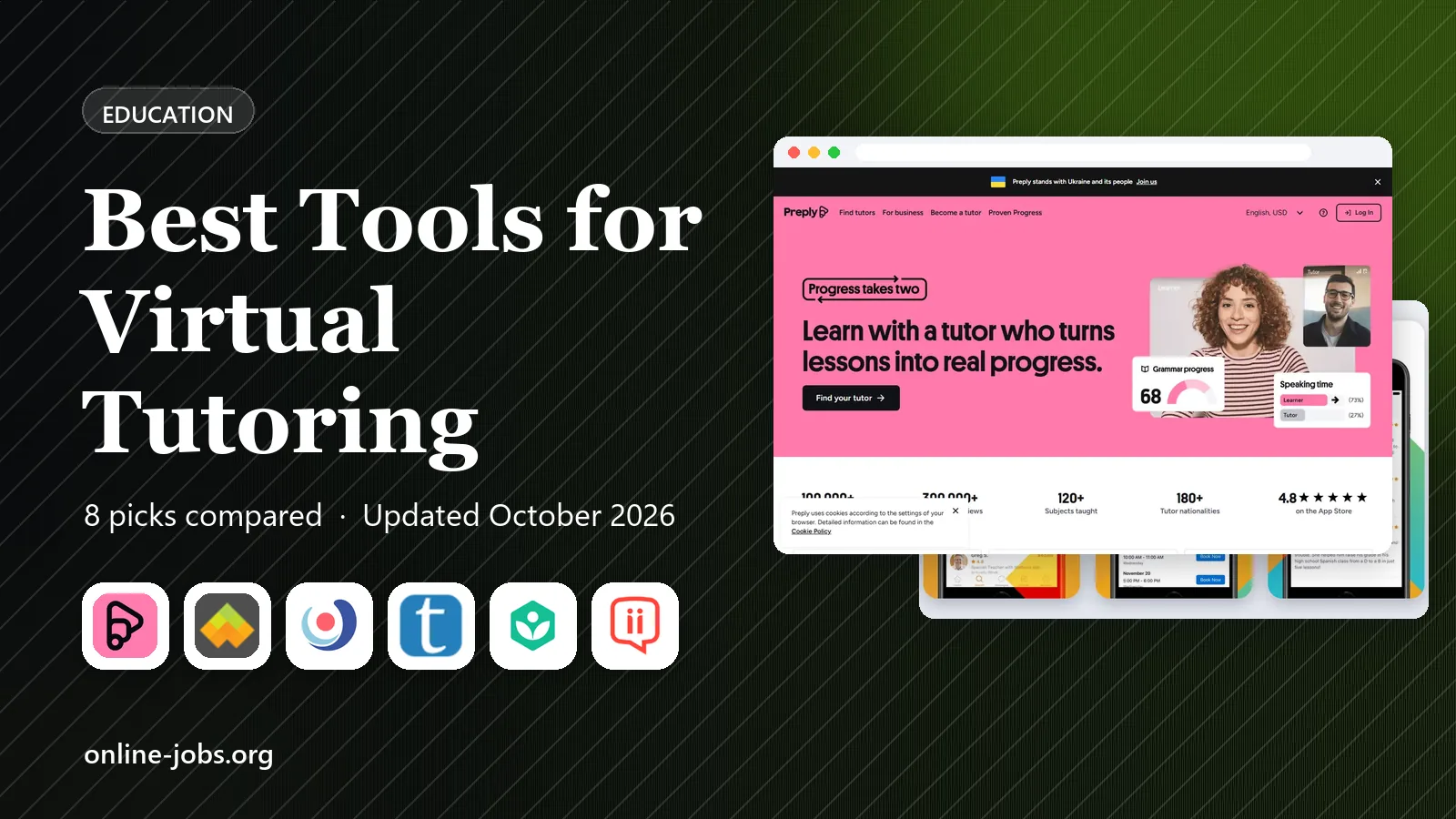 Best Tools for Virtual Tutoring in 2026: 8 Apps Compared
