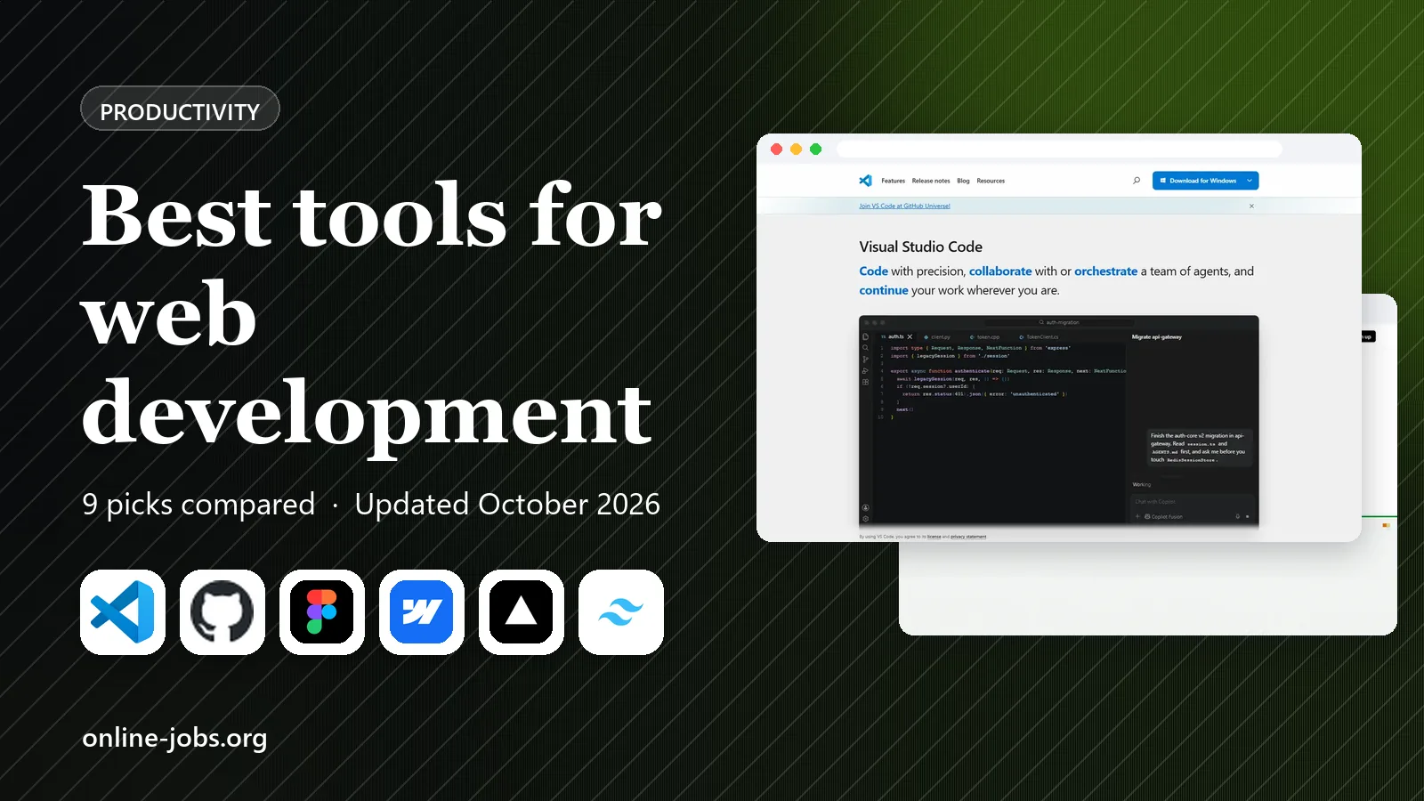 Best tools for web development in 2026: 9 Tools Compared
