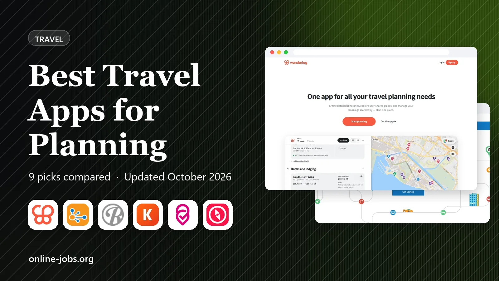 Best Travel Apps for Planning in 2026: 9 Apps Compared