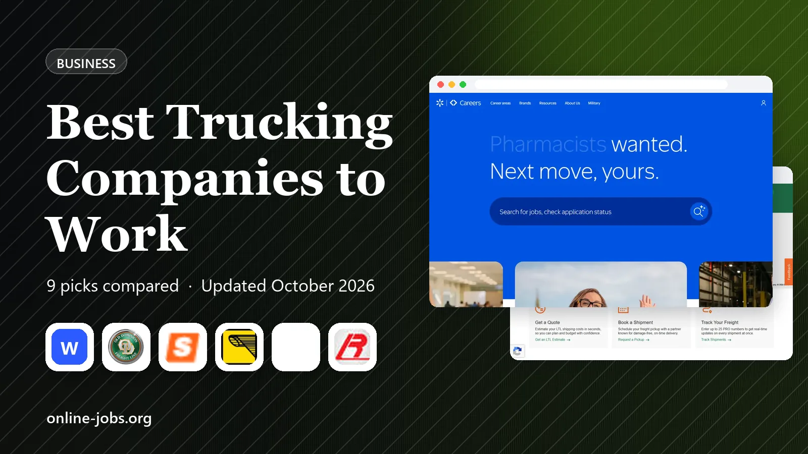 Best Trucking Companies to Work in 2026: 9 Companies Compared