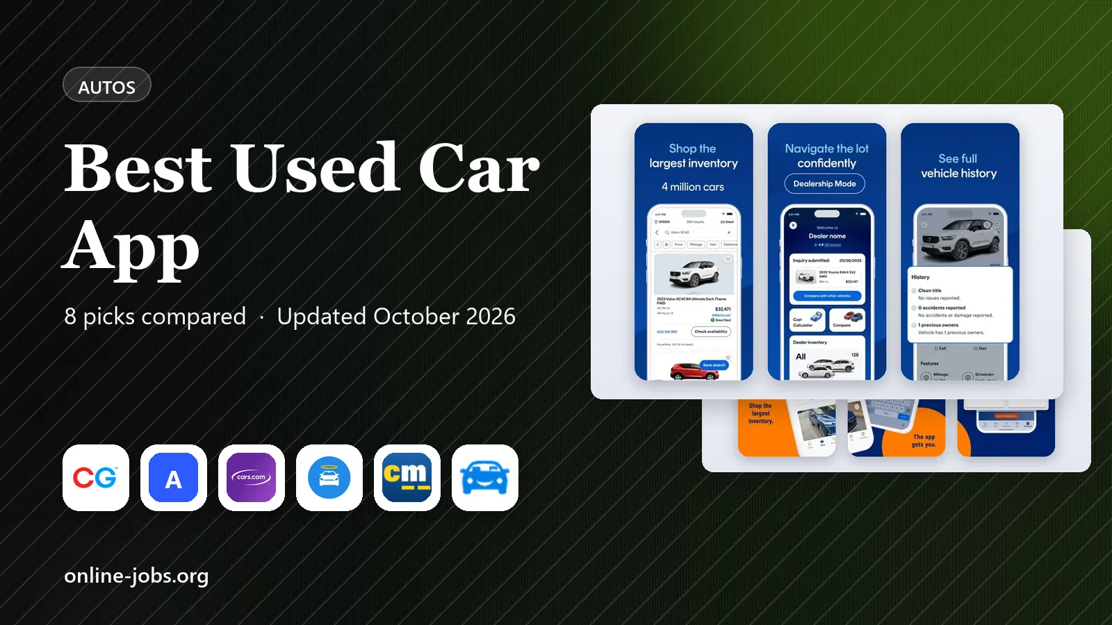Best Used Car App in 2026: 8 Apps Compared