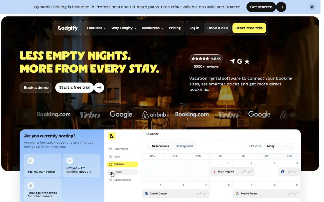 Lodgify website