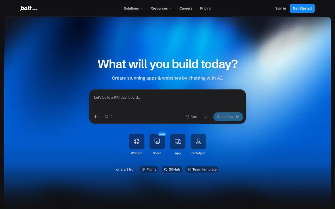Bolt.new website