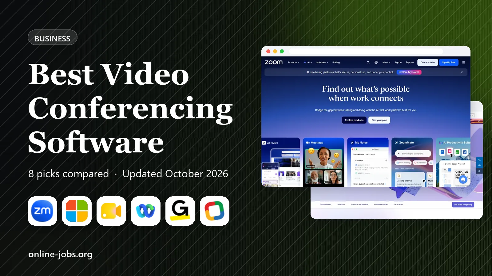 Best Video Conferencing Software in 2026: 8 Apps Compared