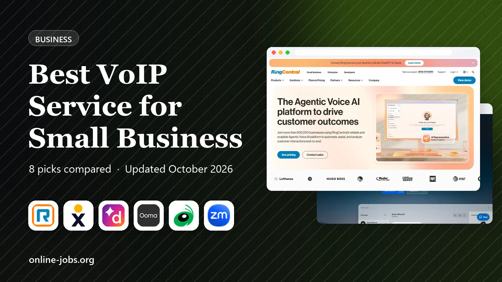 Best VoIP Service for Small Business in 2026: 8 Products Compared
