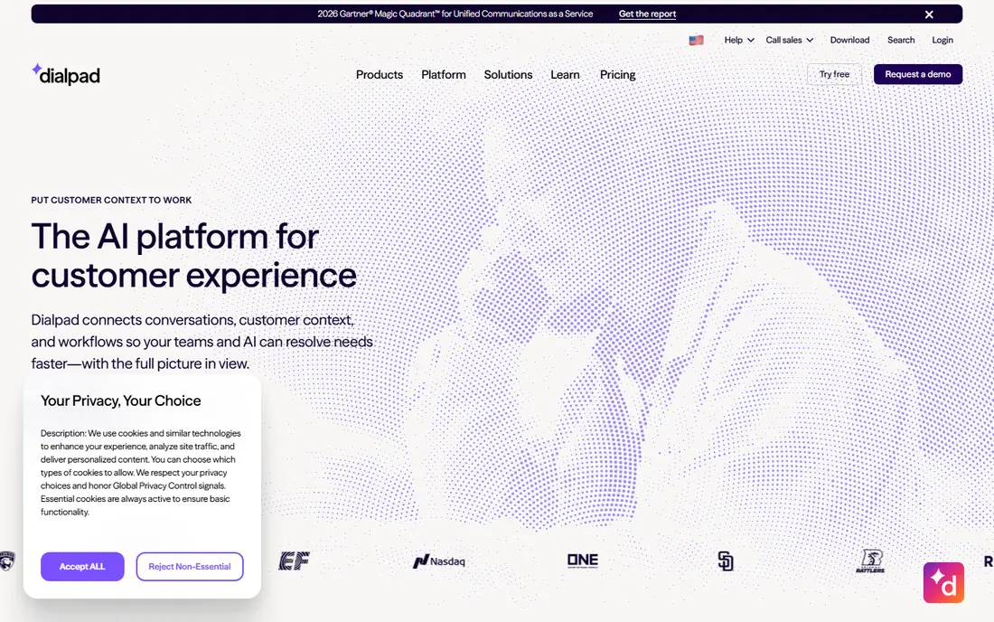 Dialpad website