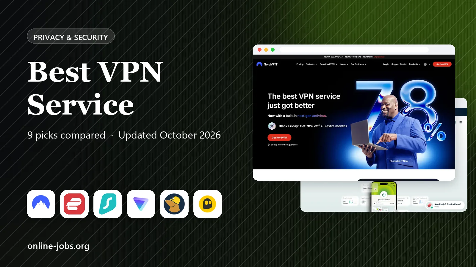 Best VPN Service in 2026: 9 Services Compared