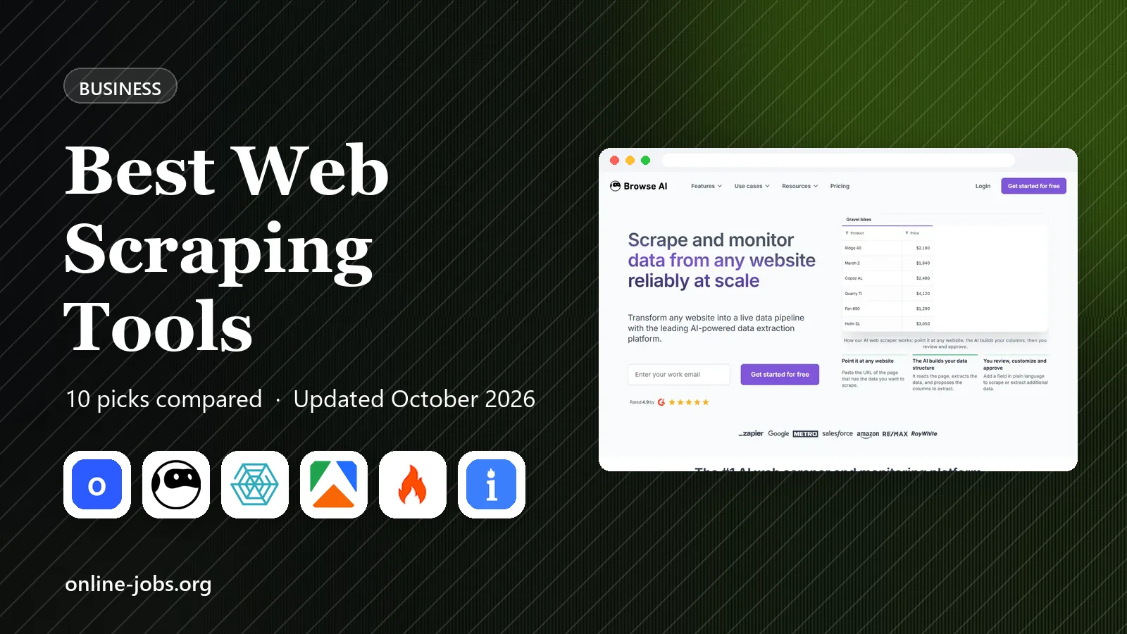 Best Web Scraping Tools in 2026: 10 Options Compared