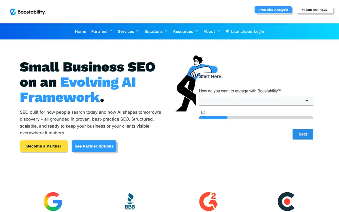 Boostability website