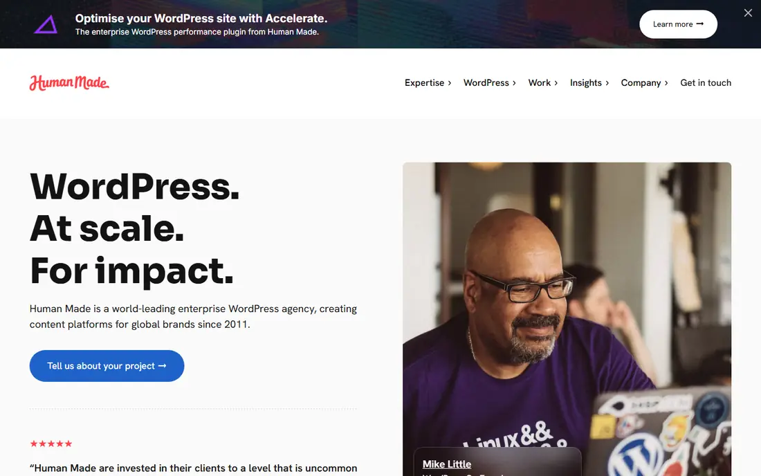Human Made website