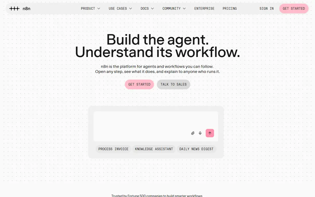 n8n website