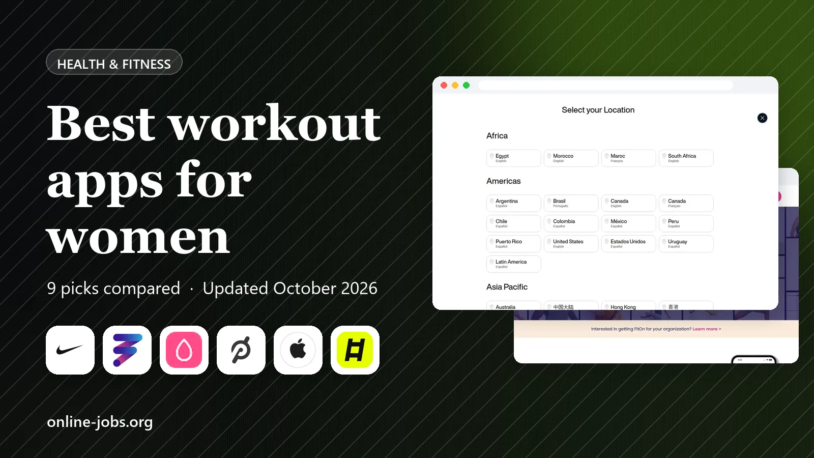 Best workout apps for women in 2026: 9 Apps Compared