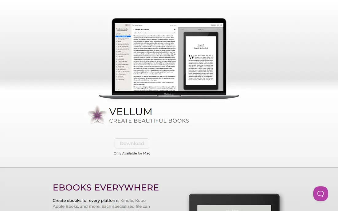 Vellum website