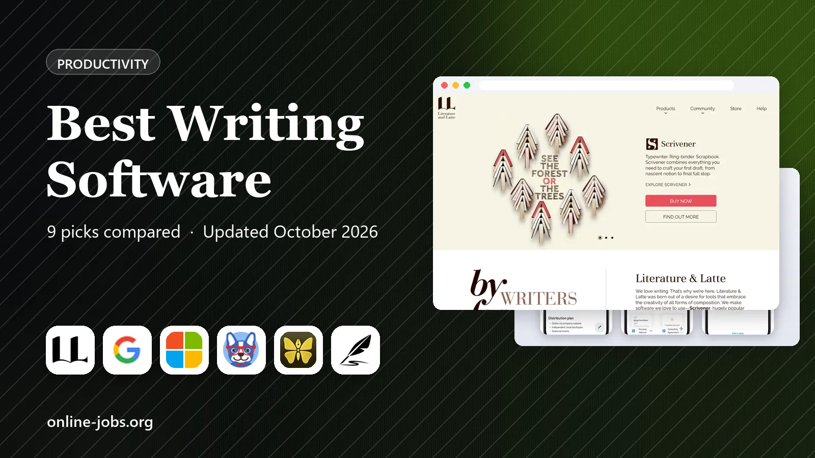 Best Writing Software in 2026: 9 Apps Compared