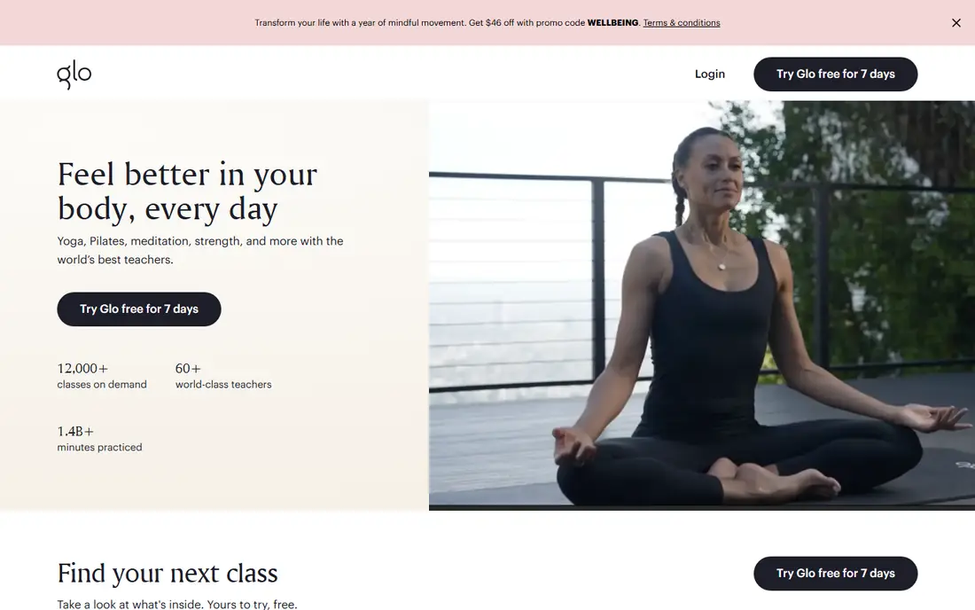 Glo website