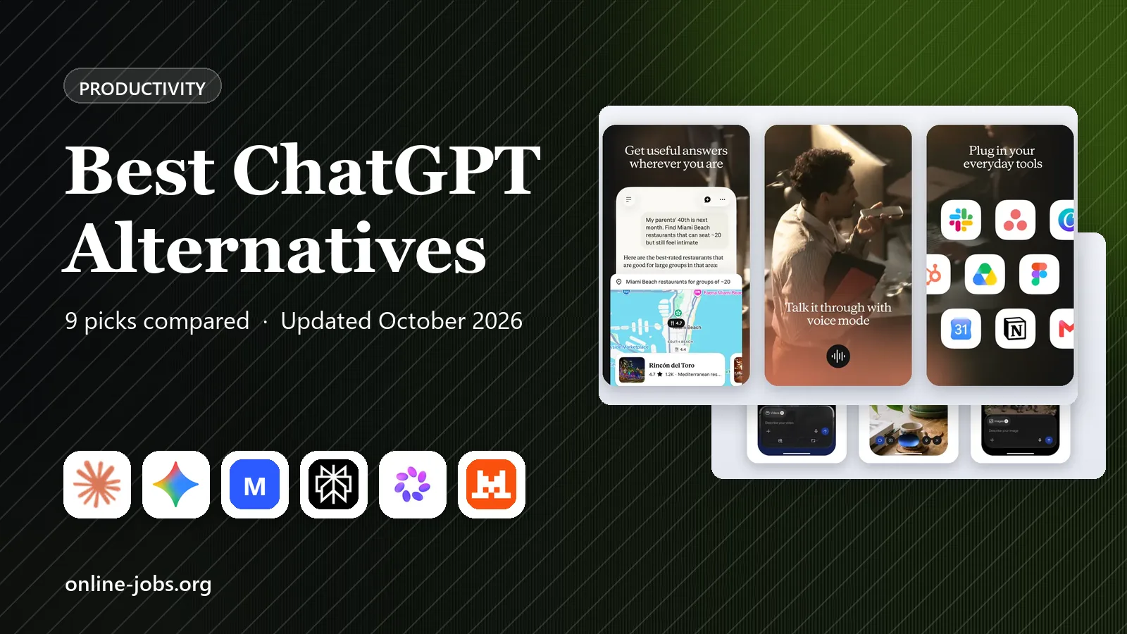 Best ChatGPT Alternatives in 2026: 9 Chatbots Compared