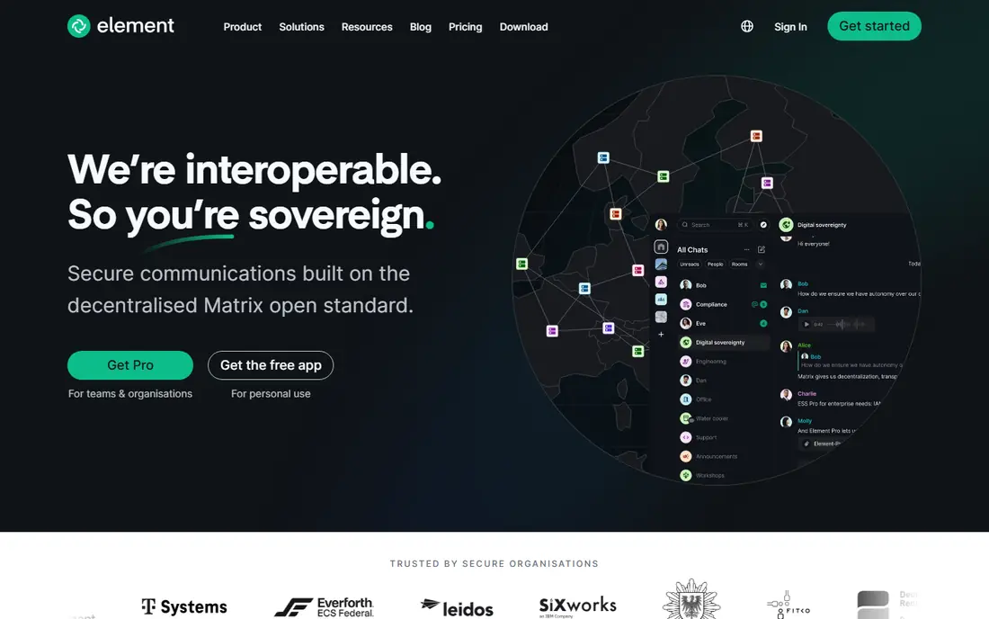 Element website