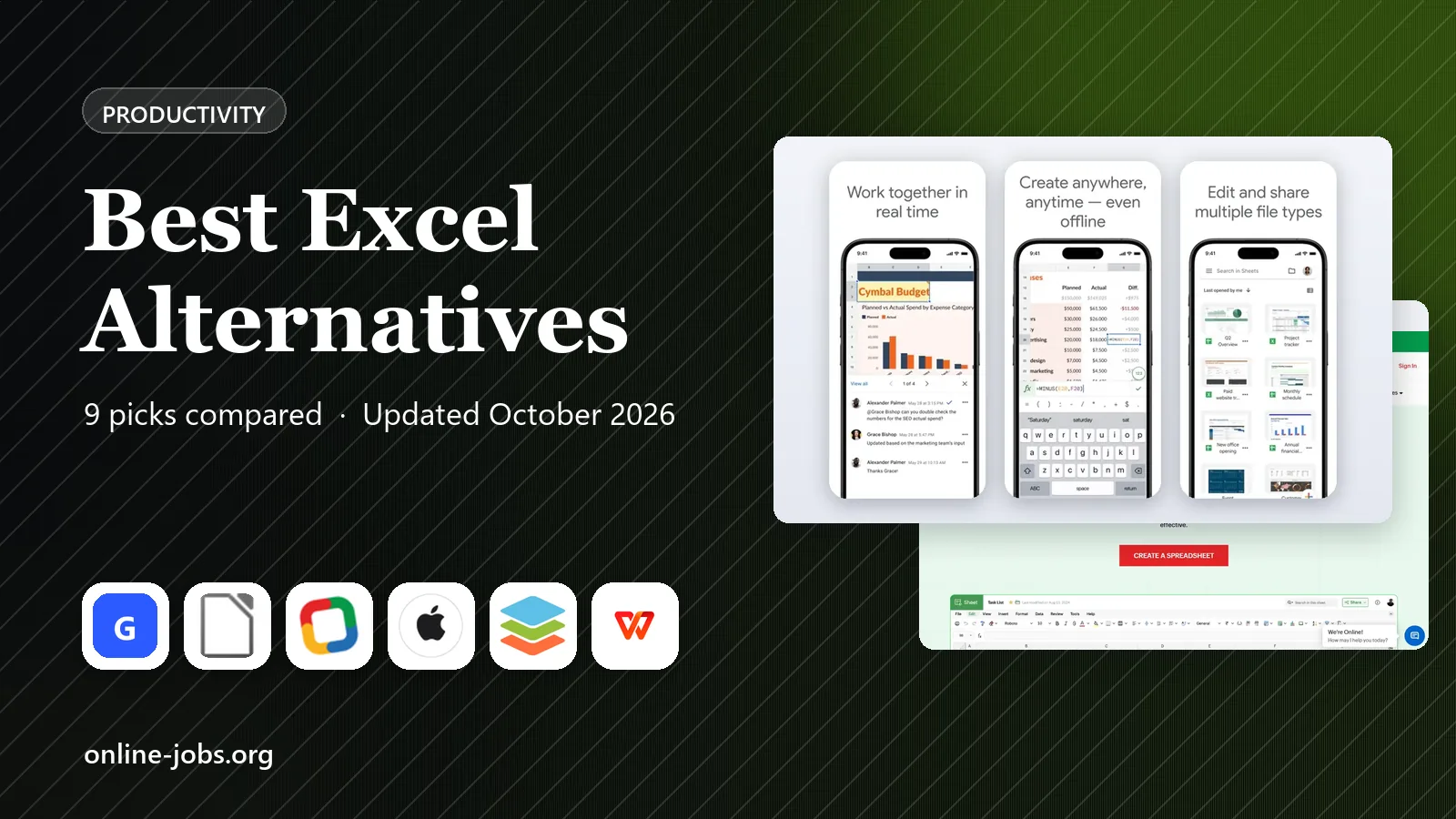 Best Excel Alternatives in 2026: 9 Tools Compared