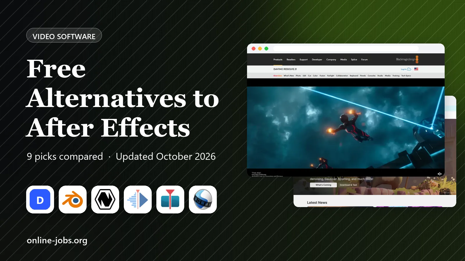 Free Alternatives to After Effects in 2026: 9 Tools Compared