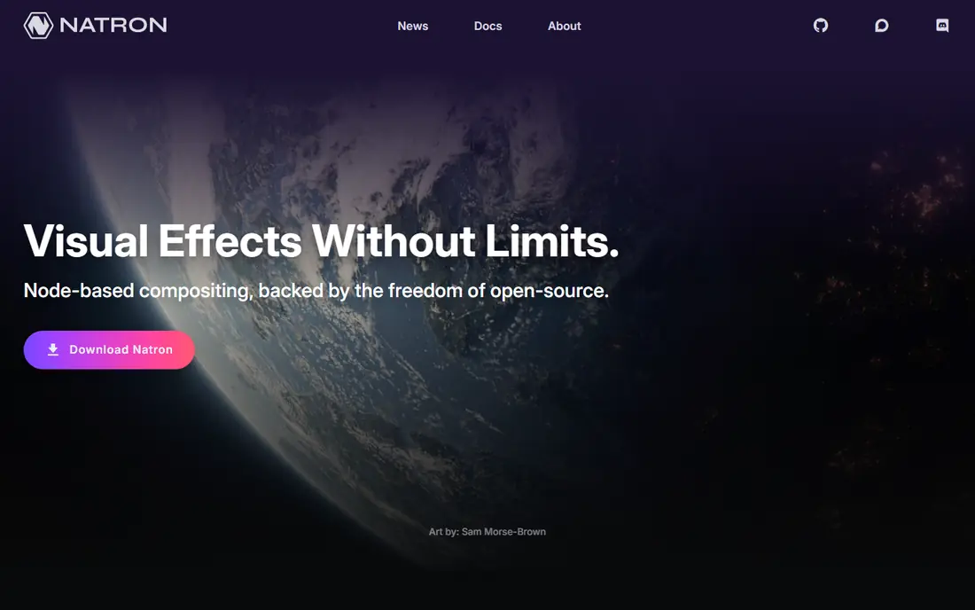 Natron website