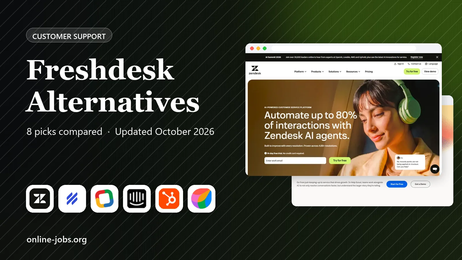 Freshdesk Alternatives in 2026: 8 Help Desks Compared