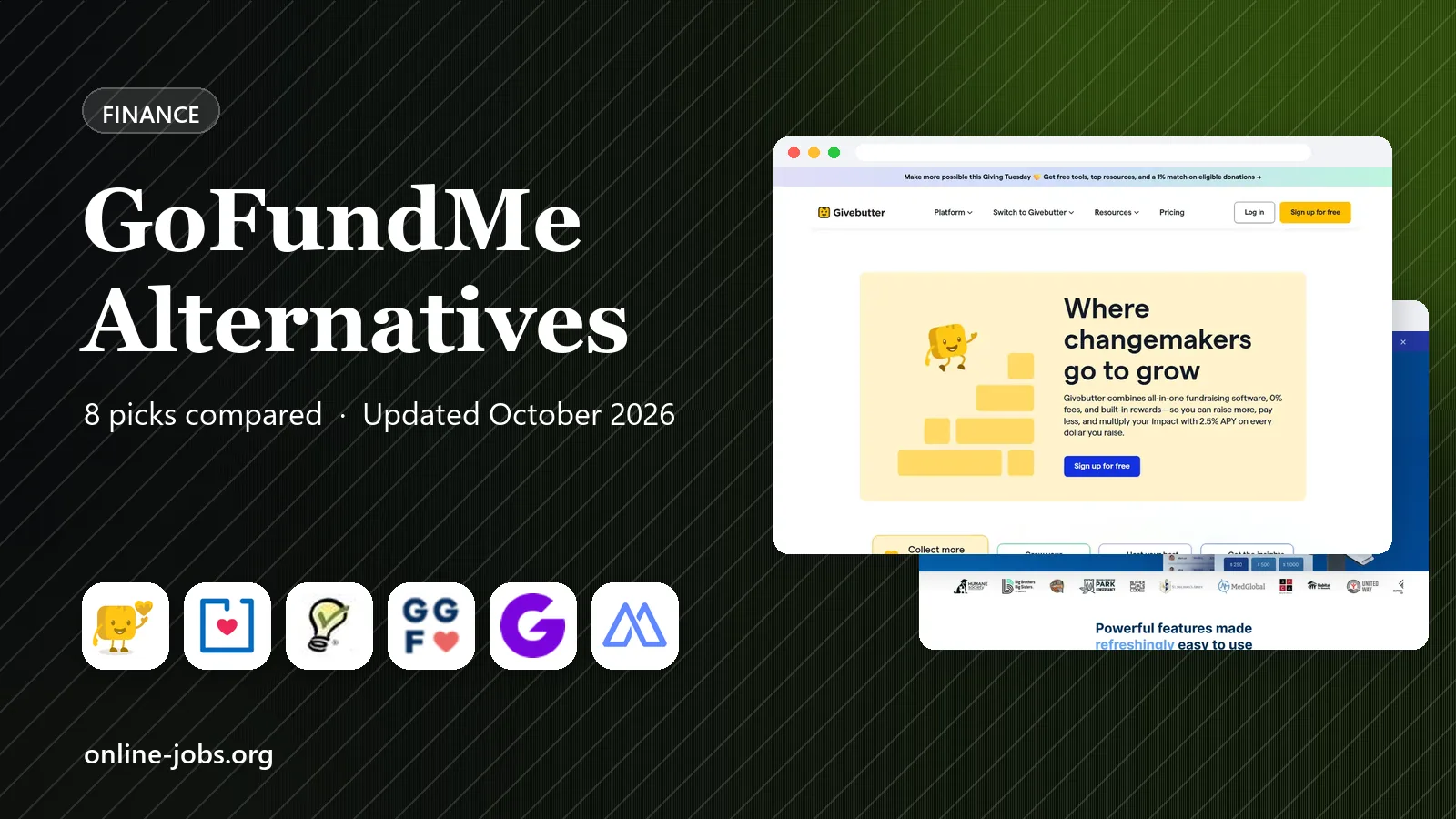 GoFundMe Alternatives in 2026: 8 Platforms Compared